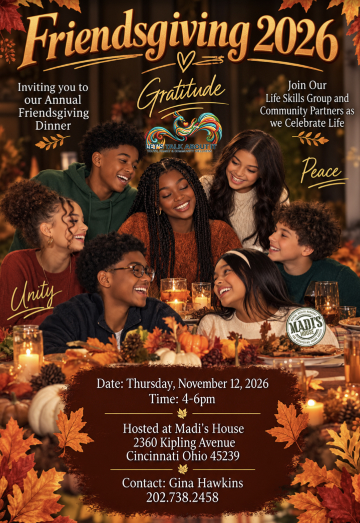 Friendsgiving 2026 flyer